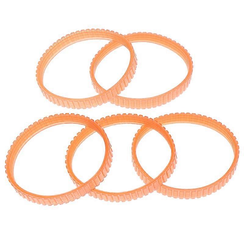 9.6 mm Electric Planer Drive Belts - Set of 5 Durable Replacement Belts for Power Tool Compatibility