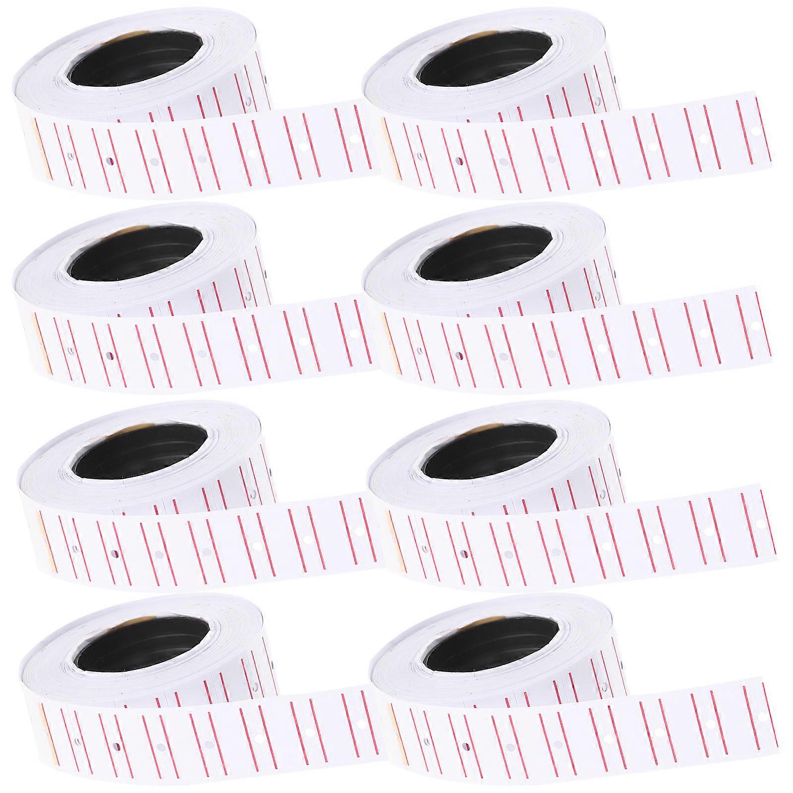 Self Adhesive Price Label Stickers Roll for Product Identification in Supermarkets, Food Stores, and Businesses – Easy to Use Cost Marker Labels