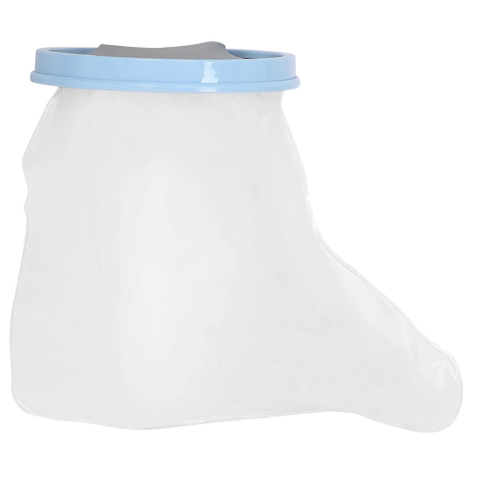36cm Adult Foot Cast Covers Waterproof Elastic Shower Cast Protector for Foot Wounds