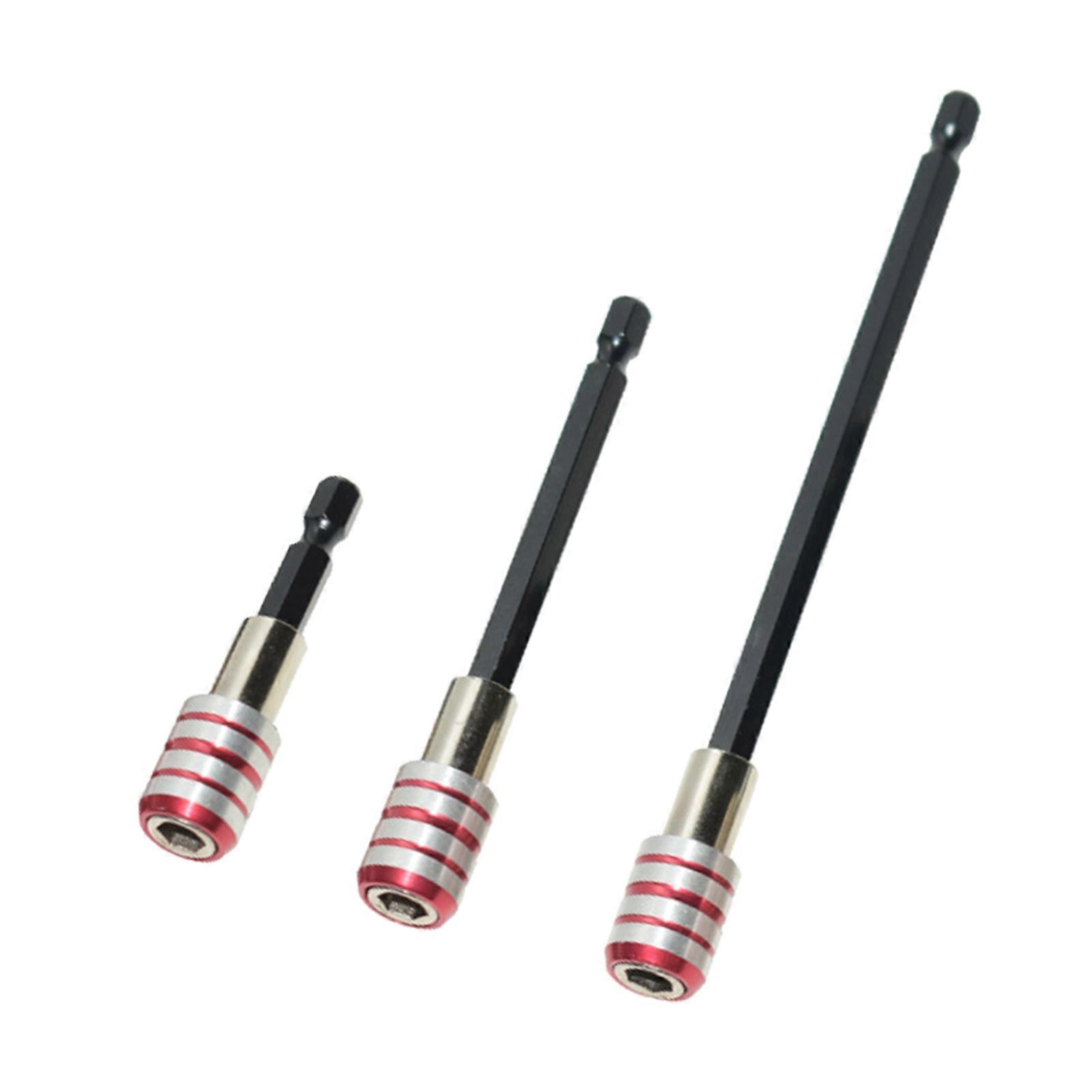 Steel SelfLocking Connecting Rod Set Hexagonal Magnetic Shank For Secure Grip And Effortlessly Bit Replacement Multicolor
