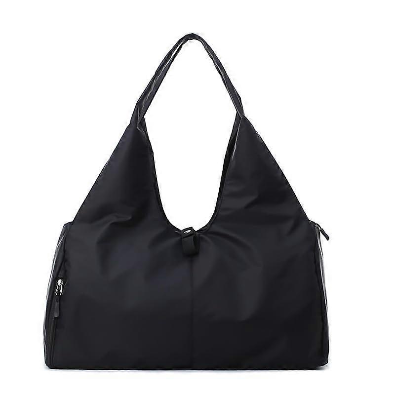 Borsa per tappetino da yoga, palestra, fitness, borse da donna e da uomo, borsa da allenamento, borsa sportiva, da viaggio, borsa da palestra, nylon, sport all'aria aperta, borsa sportiva nera Ref: 4081