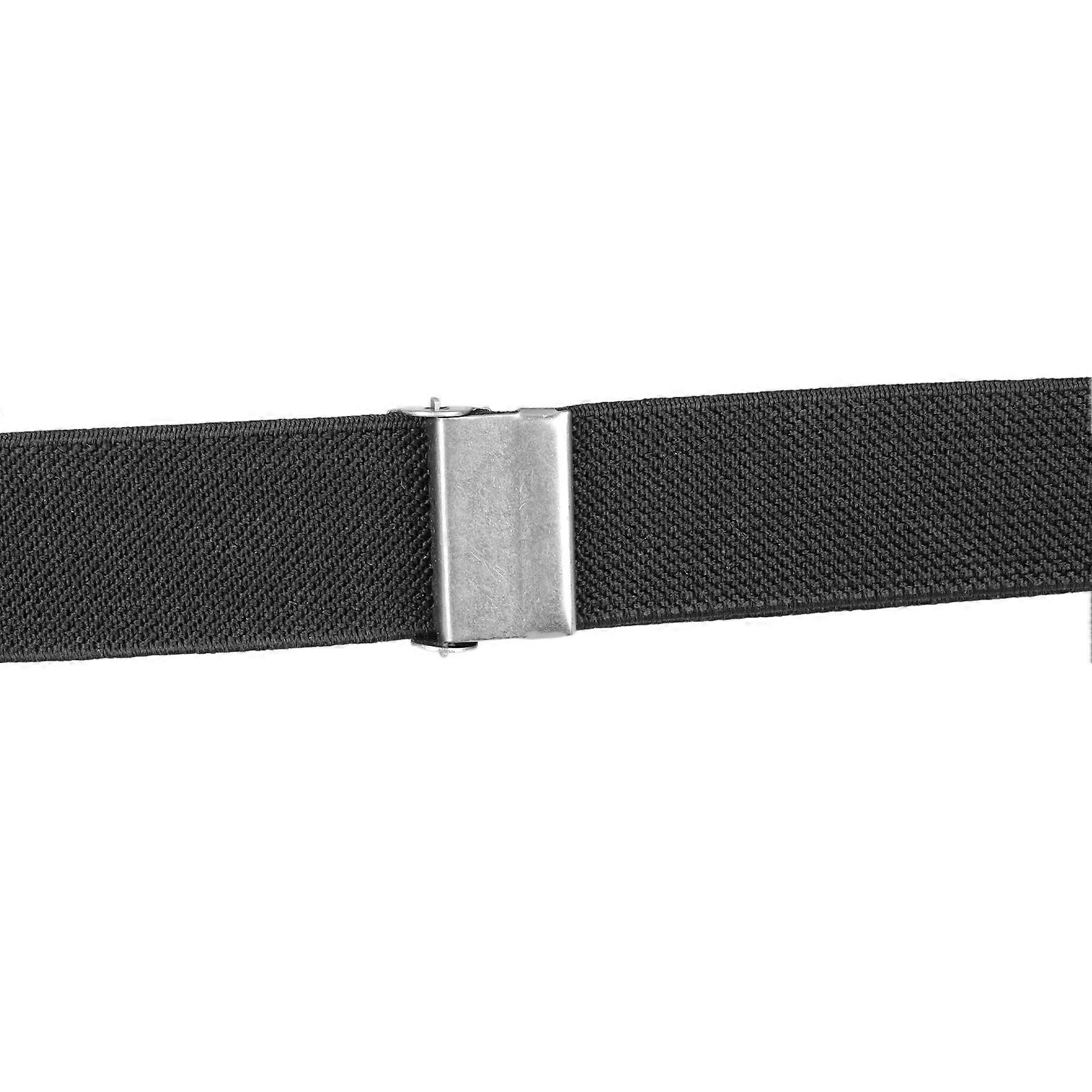 Men Suspender Double Layer Adjustable Elastic Comfortable Heavy Duty Suspenders for Men Male Black