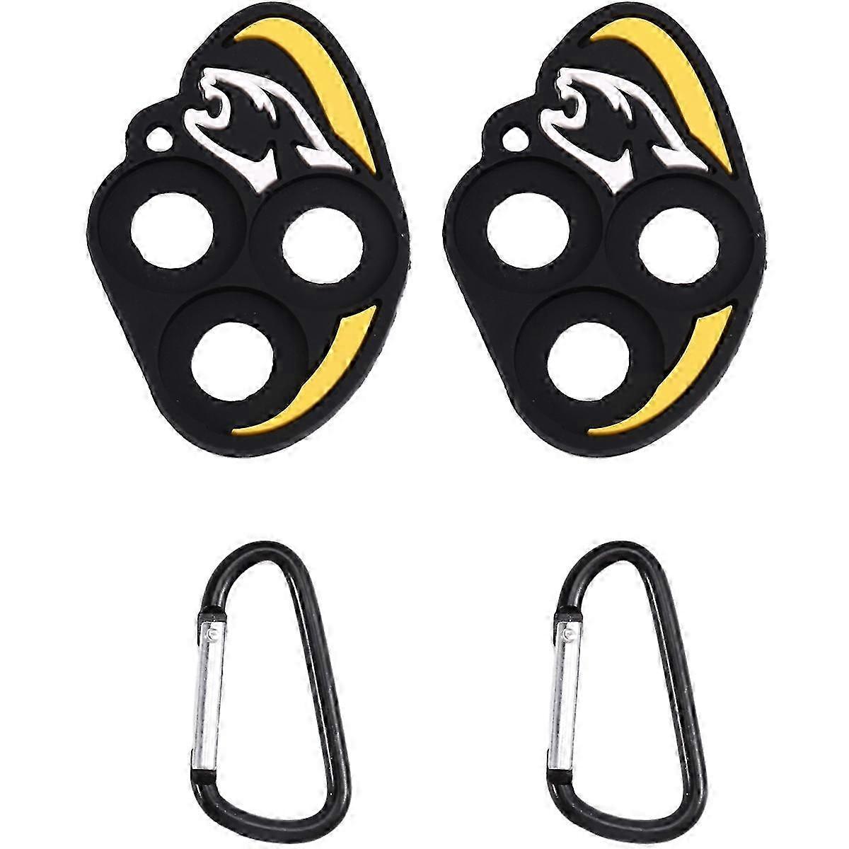 2pc Cue Joint Protector Holder Portable Protective Cue Tips Holder Hold Tool 3Hole Storage Clip for Edition 0718