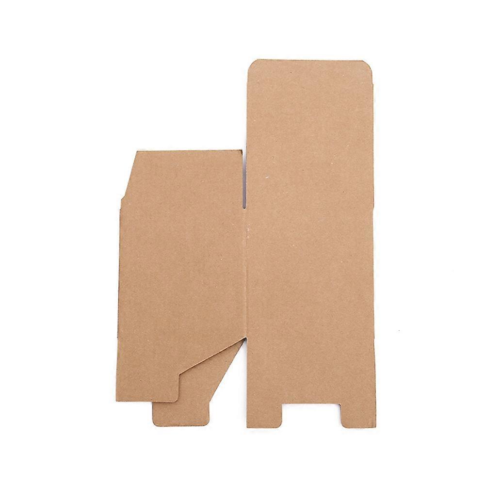 Durable Kraft Paper Gift Boxes for Storage Use Lightweight and Portable 10 Pieces 8x8x8cm