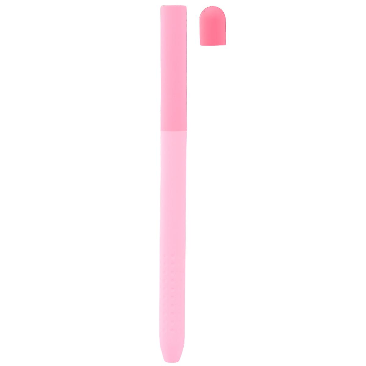 Pink Silicone Protective Case for Pencil 1 Prevent Slipping and Dropping-Compatible