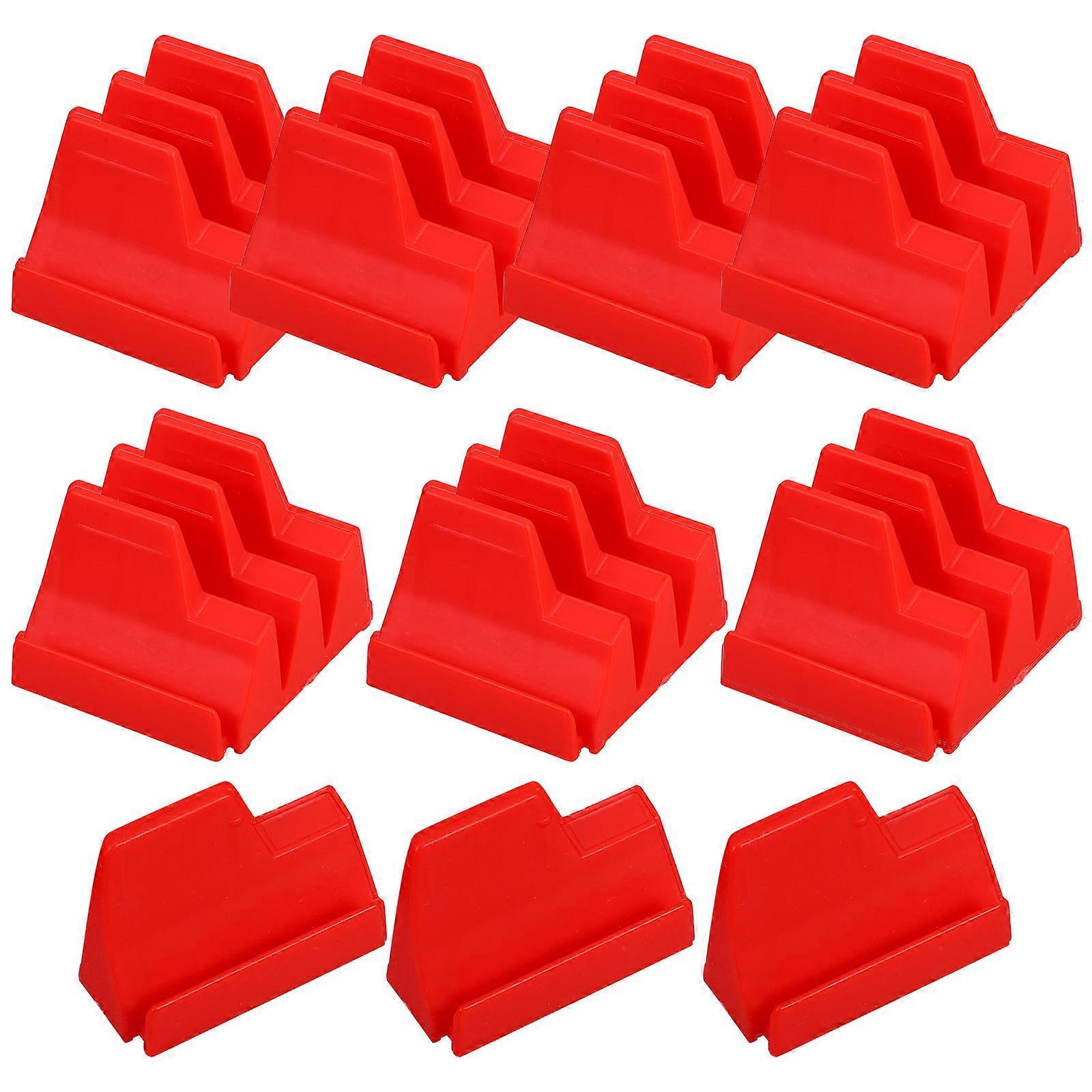 2 Sets Wrench Holder Rack Tool Organizer for Drawer Chest Wall Mount Storage Box Tray Red