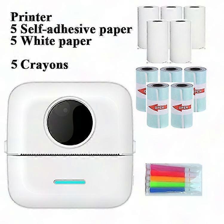 Portable Mini Bluetooth Thermal Label Photo Printer for Instant Printing