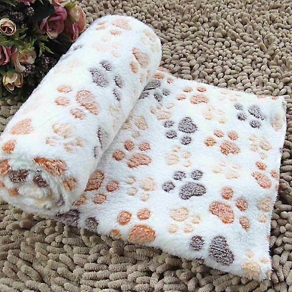 Couverture en polaire animale douce et couverture de lit chaude, coussin de couverture pour chiot chien