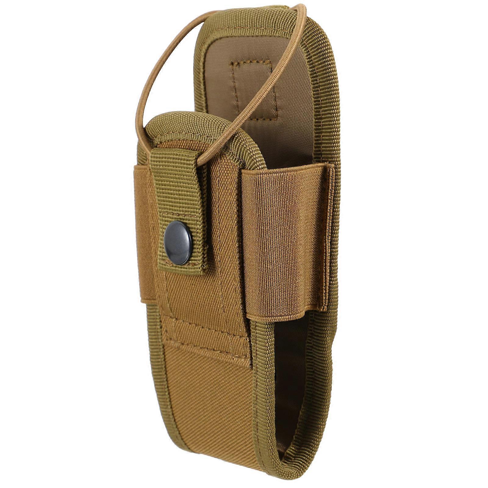 Durable Oxford Fabric Radio Case with Drawstring for Outdoor Sports and Storage Use Khaki