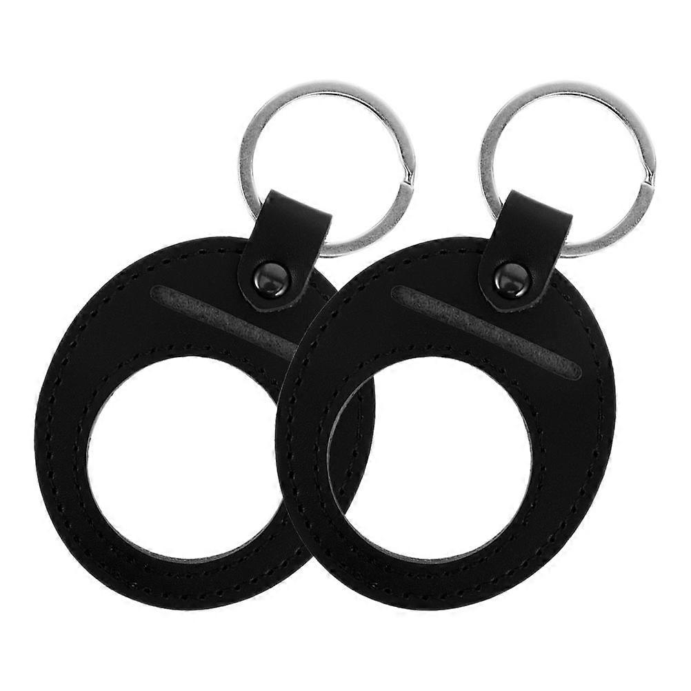 Premium Keyrings For Storing Coins And Keys Suited For Men And Women With Rectangular Shape Offering Scratch Protection 2Pcs