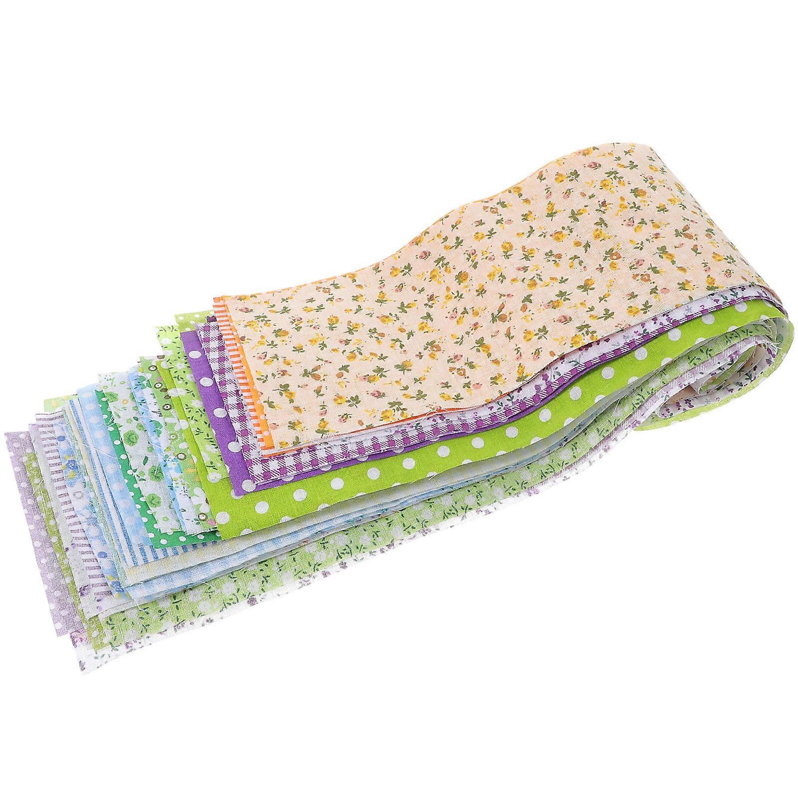 Fabric Strips For Quilting 28 Sheets Assorted Color Handmade Projects DIY 28Pcs