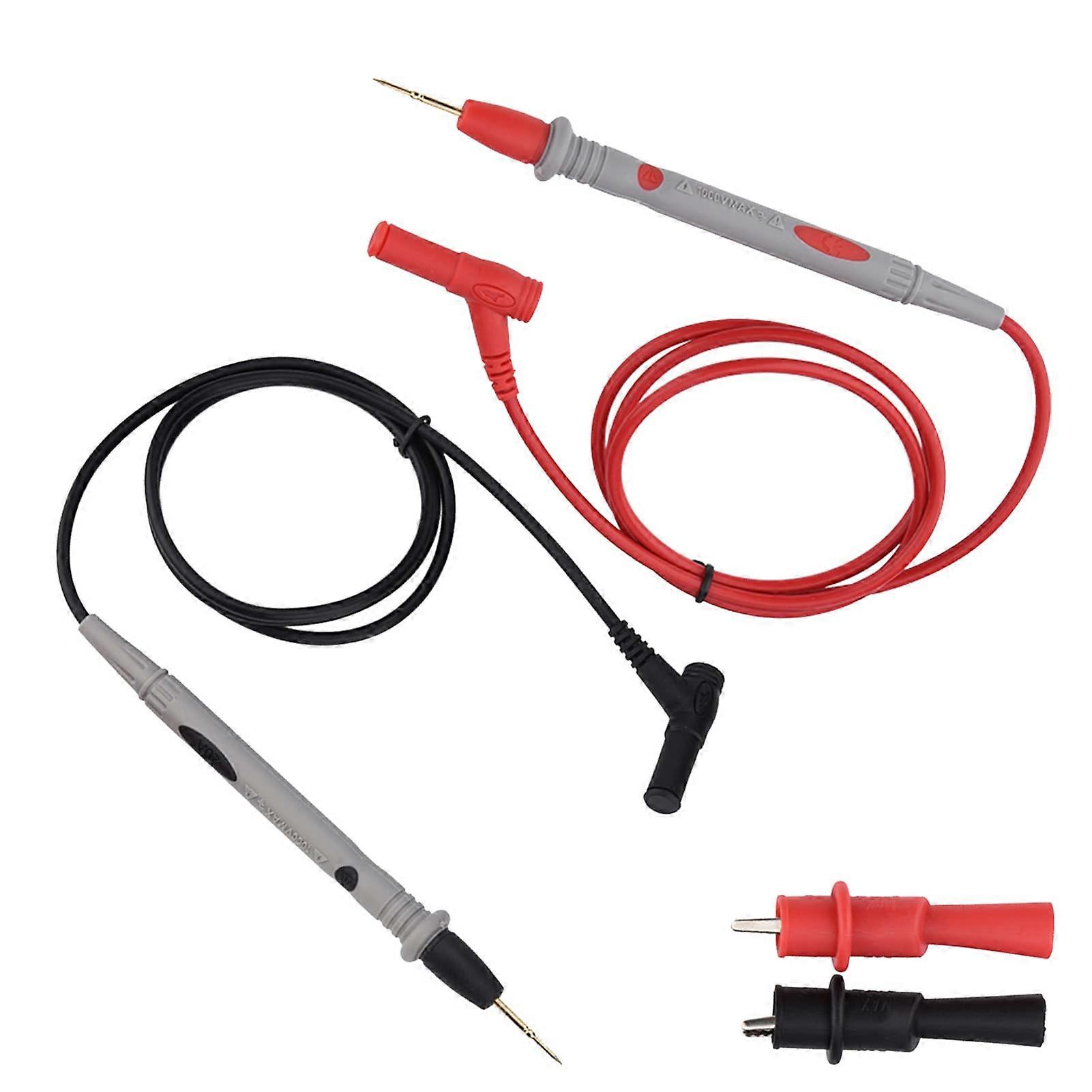Ultra Multimeter Precision Probes, Banana Plugs, Continuous Testing, Universal Compatibility