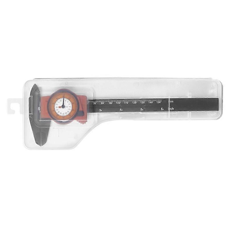 Dial Caliper 150mm Plastic Electronic Vernier Caliper 6 Inch Micrometer Gauge 40JE