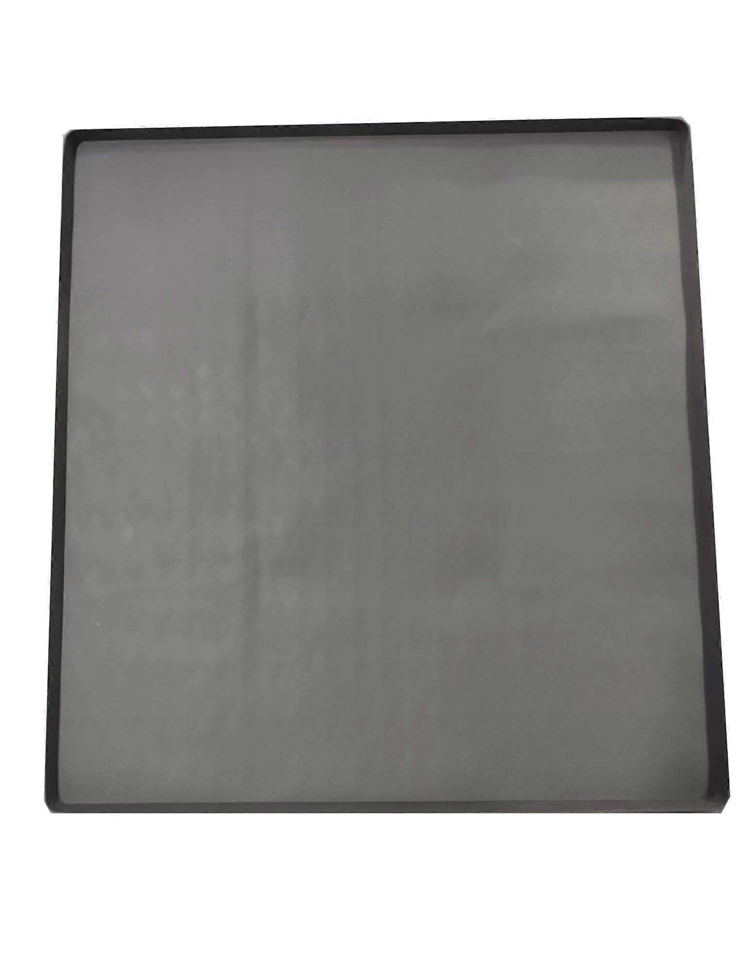 Refrigerator silicone mat with raised edges (23.6x23.6in)