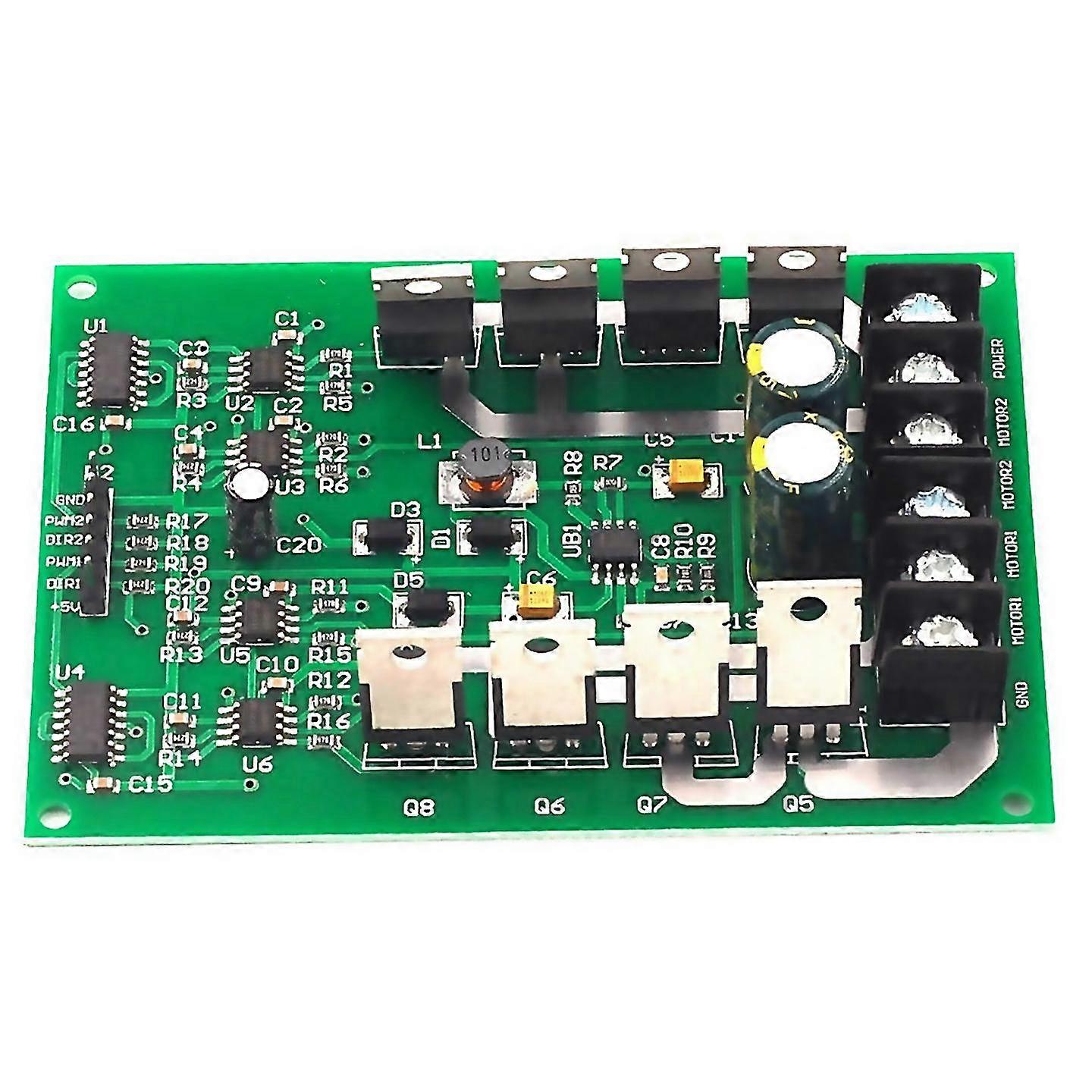 For 15a Dual Hbridge Dc Motor Driver Module For Robot Car