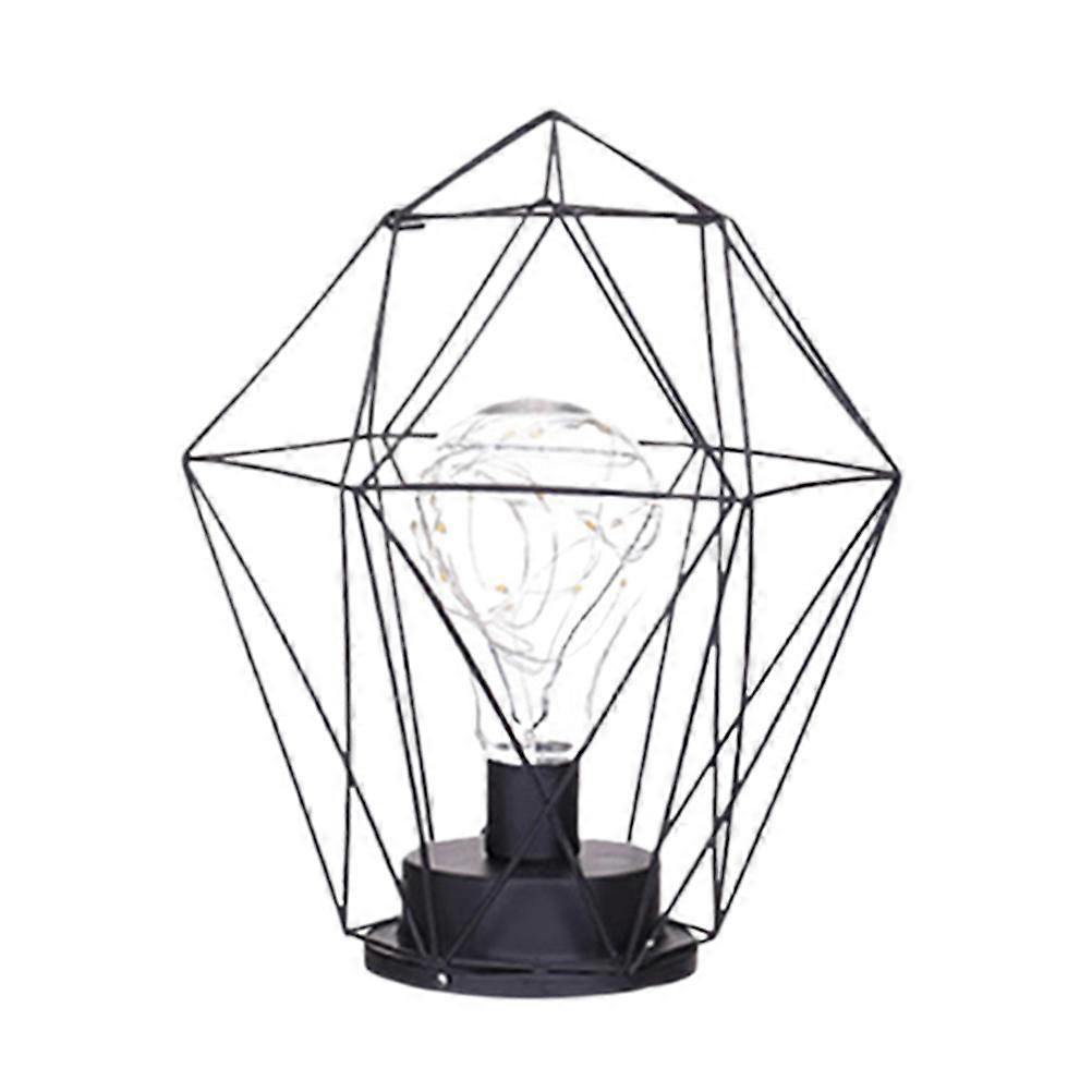 Unique Minimalist Table Lamp Suitable For Dining Room 18 X 18 X 20 Cm Black Lighting 1Pack