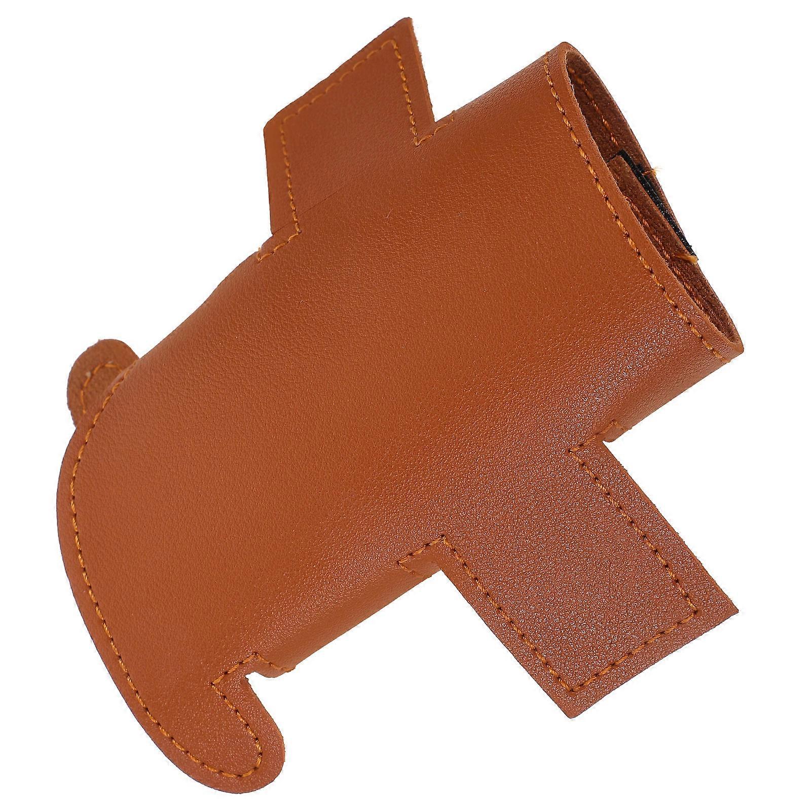 Durable Synthetic Trumpet Sleeve for Scratch and Dust Protection – Universal Fit for Various Trumpets, Brown