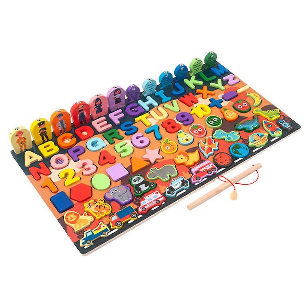 Colorful Educational Jigsaw Puzzle Set for Early Learning   Enhances Coordination and Brain Development for Young Boys