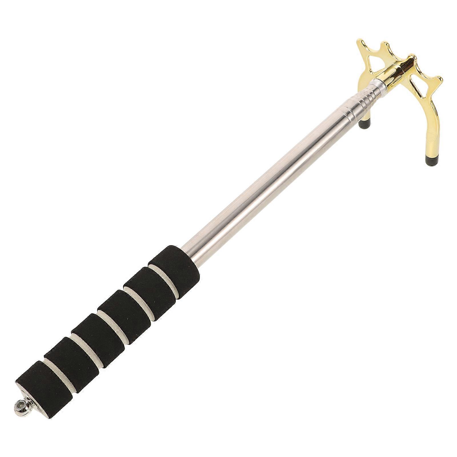 Adjustable Length Pool Cue Stick for Playing with Non-Slip Grip and Cue Bridge