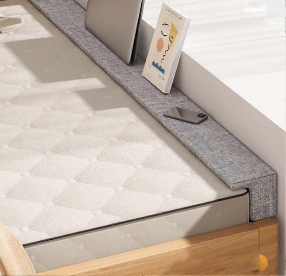 Gap Filler King Size L Shaped Headboard Pillow for 3-20cm Gaps Soft High Density Foam Bed Bridge Rectangular Mattress Extension