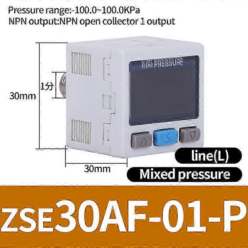ZSE ISE30A Pneumatic High-Precision Electronic Digital Display Pressure electrical switch ISE30A-01-N-L ZSE30A-01-P-L ZSE30AF-01-A