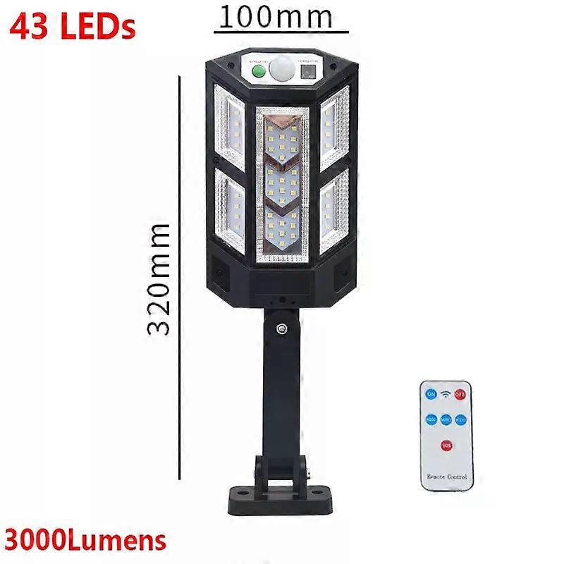 10000 Lumen powerful Solar Led Light Outdoor Solar Lamp of Motion Sensor 4Mode Waterproof Solar Garden Light Street Yard Lantern