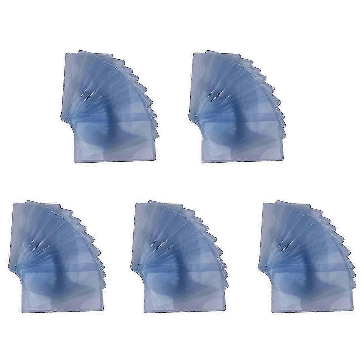 50x Zakloep Vergrootglas Kaart Lezen Hulp Creditcard Formulier