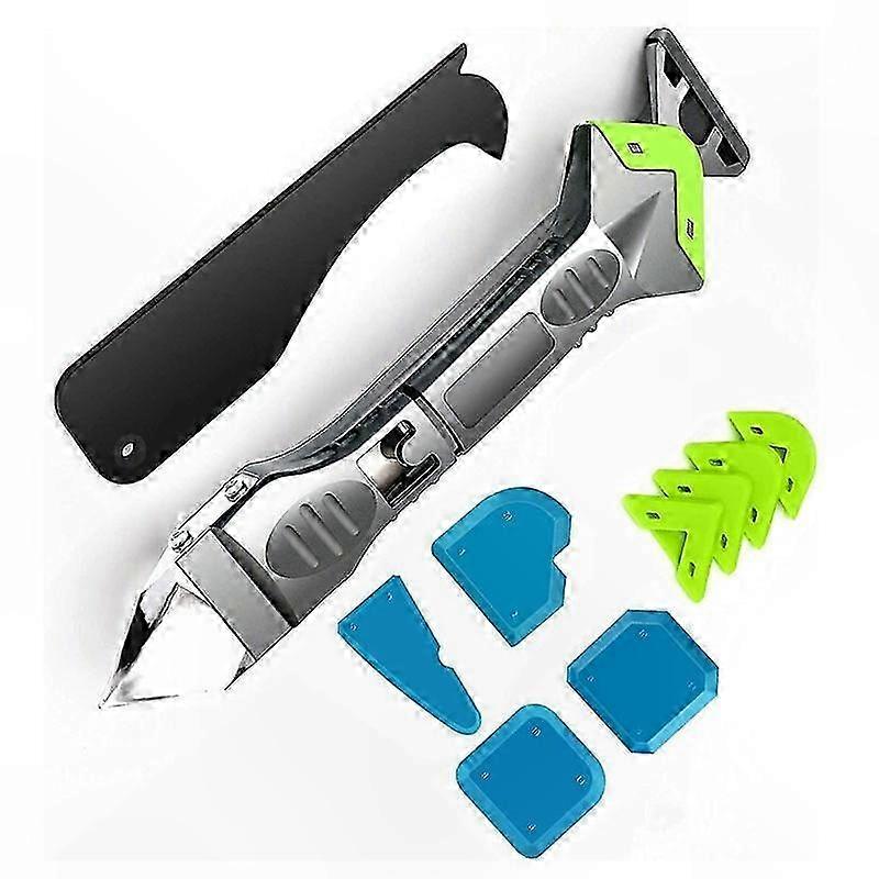 Silicone Caulking Tool Kit, Grout Scraper and Joint Smoother for Kitchen, Bathroom, Window, and Sink Use