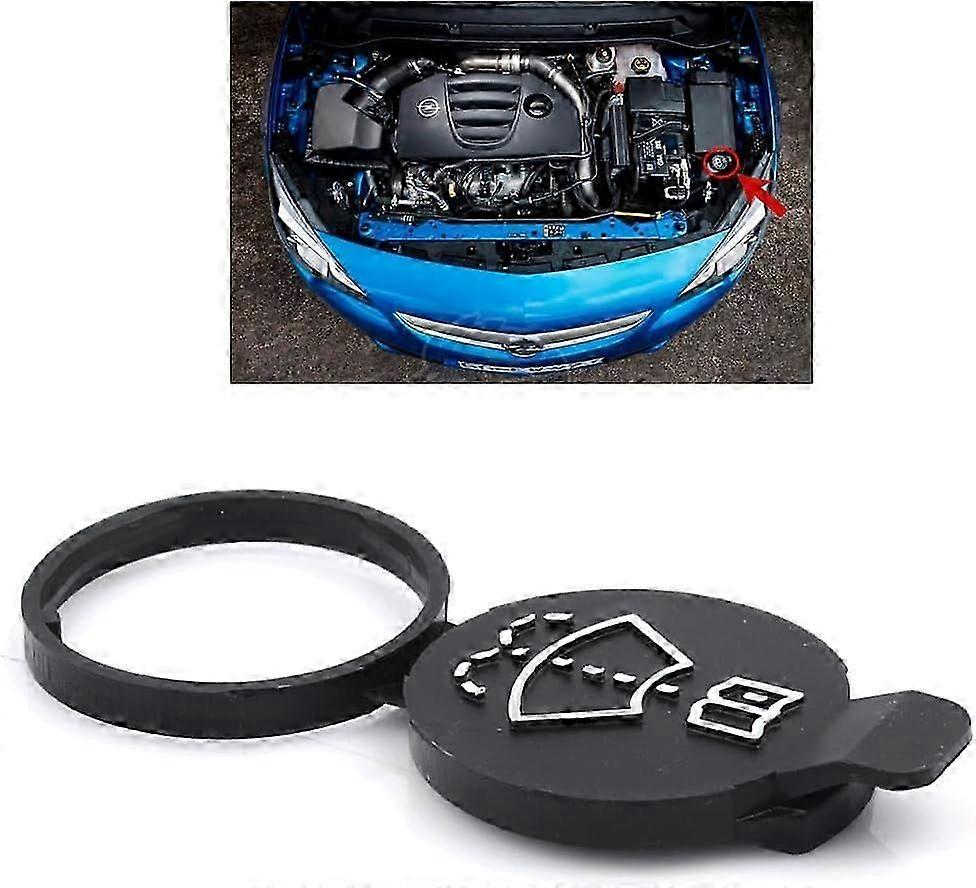 Windscreen Washer Bottle Cap Black for Vauxhall Astra J K Corsa E Insignia A B Adam Mokka Viva Meriva B 13227300 1450270 95987387
