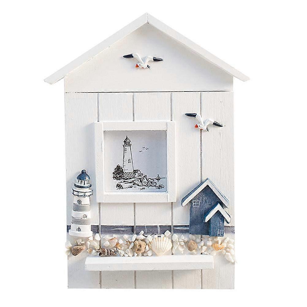 Key Box For Hanging Keys, Lighthouse Key Box, Seabird Sea Tower Design, Key Organizer