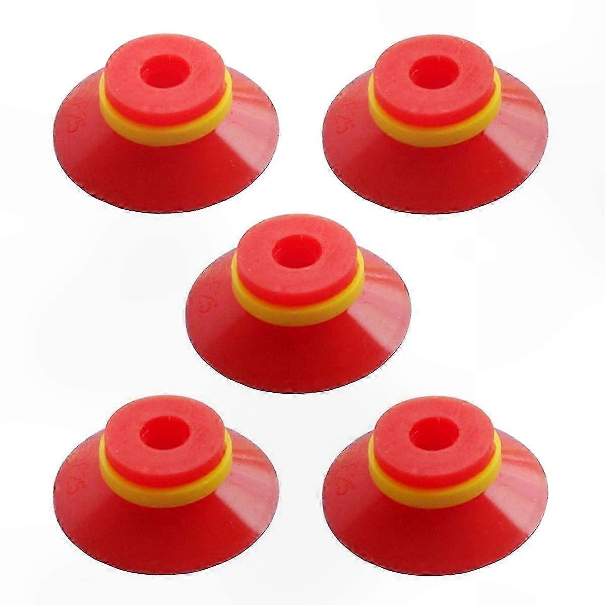 Single-Layer Silicone Vacuum Suction Cup with Ribs for Robotic Arm, Industrial Flat Design F Series Accessory