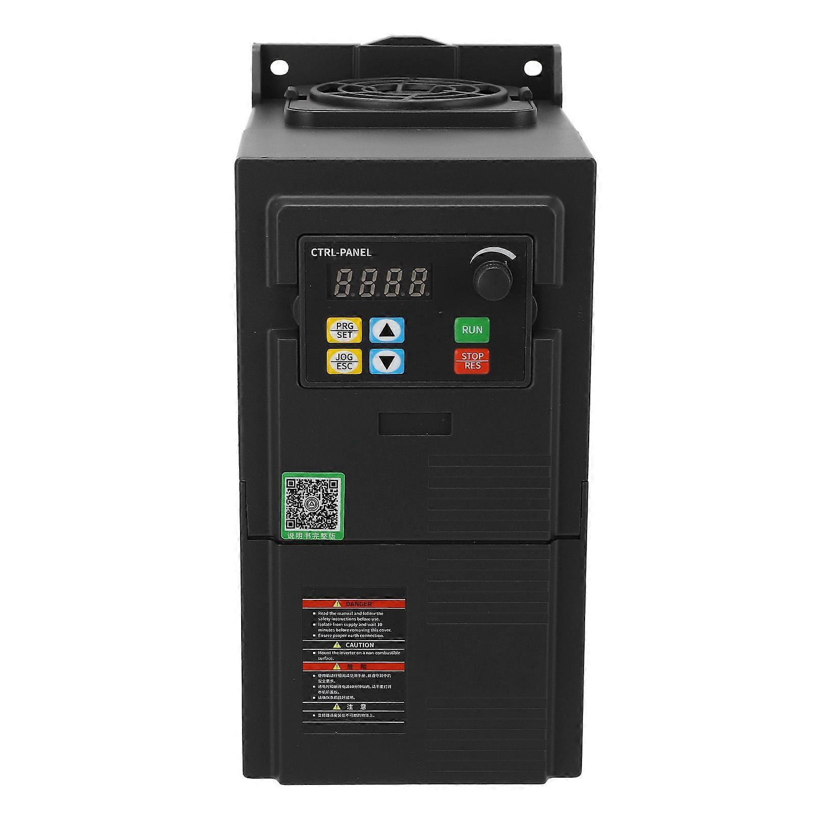Vector Frequency Converter 3 Phase 5.5KW Universal Vector VFD 340440V Input 044V Output