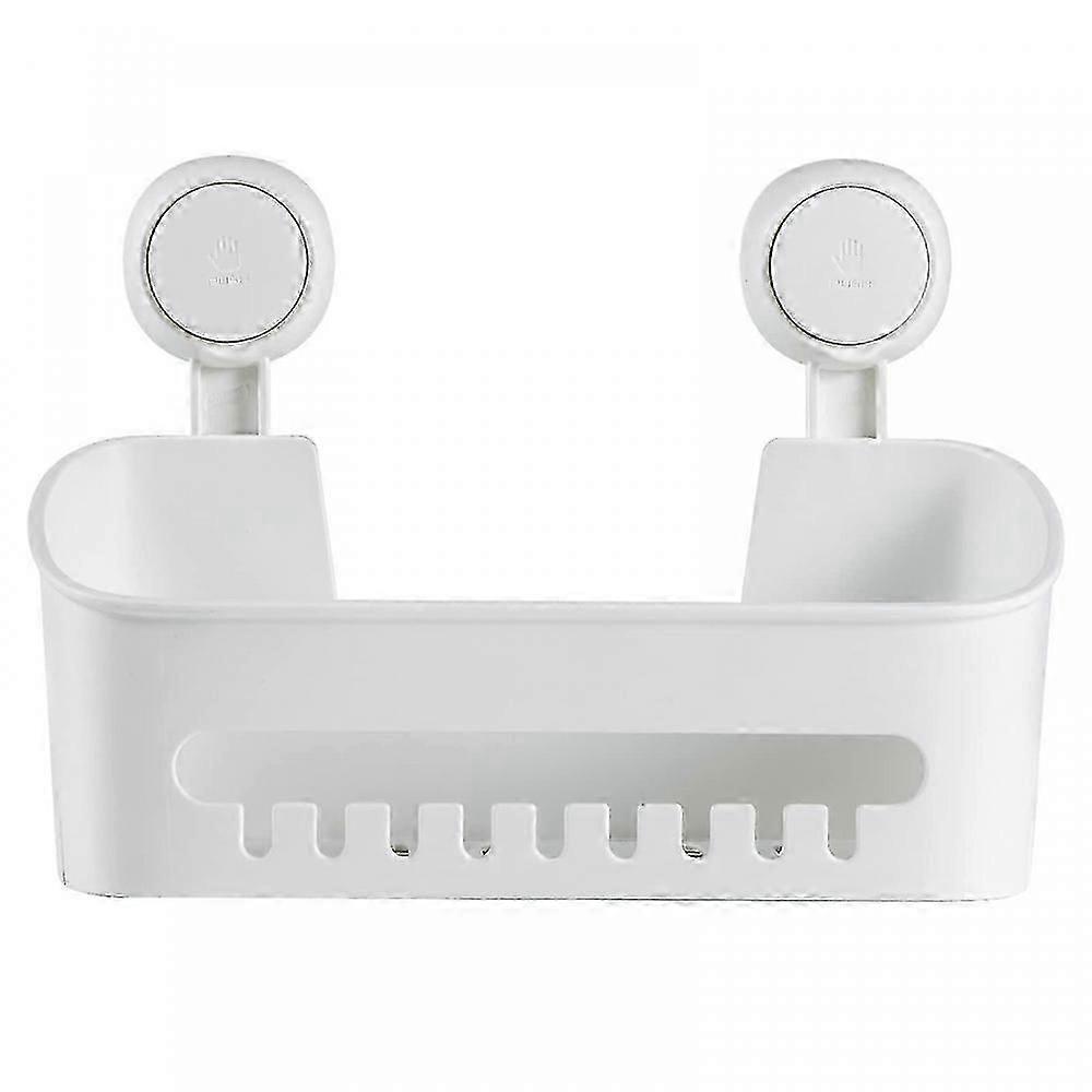 Shower Caddy Suction, with Removable Suction Cup Wall Shelf