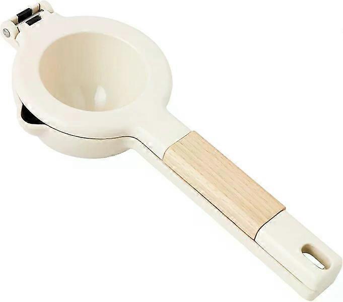 Manual citrus juicer, made of zinc alloy and wood, labor-saving, efficient and with high juice yield