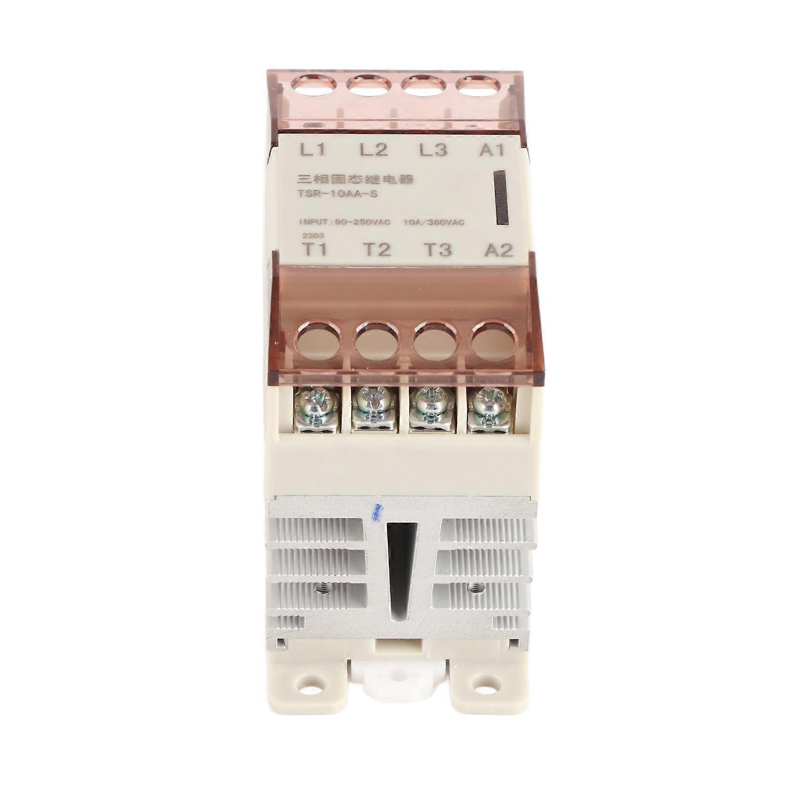 Solid State Relay SSR 90‑ AC Input to 24‑380V AC Output Accessory for Home Control