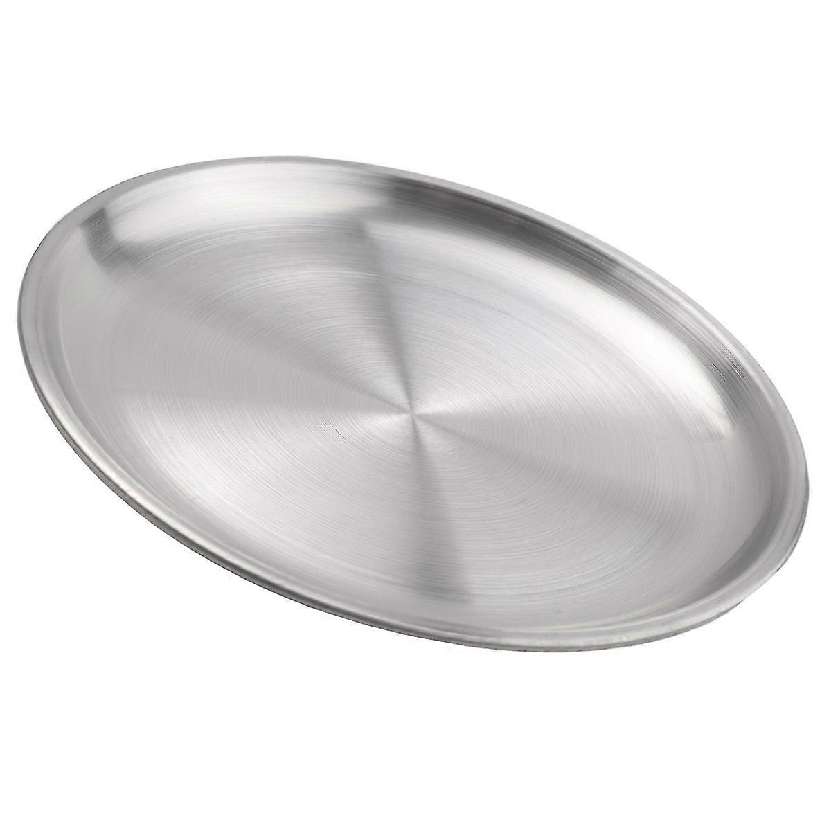 14cm Stainless Steel Bone Spitting Dish Silver Shallow Tray