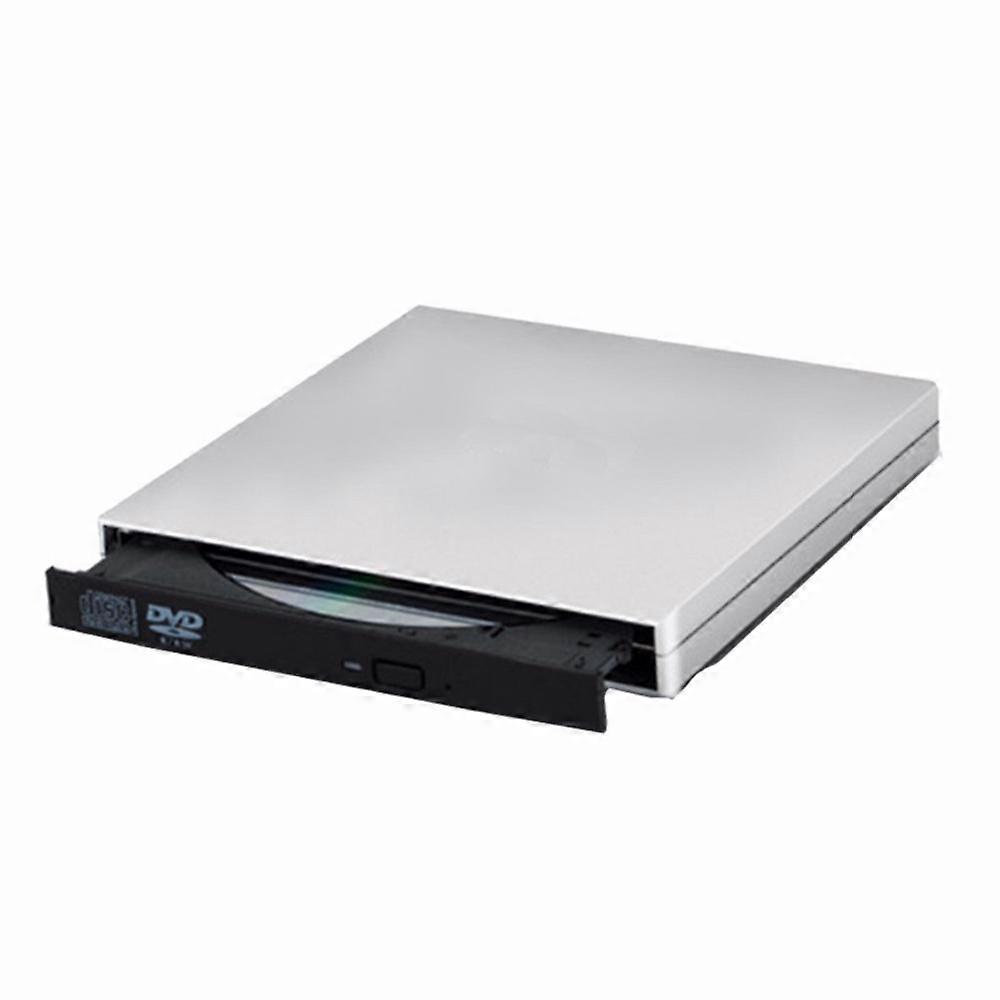 USB 2.0 Portable Ultra Slim External Slot-in DVD-RW CD-RW CD DVD ROM Player Drive for PC
