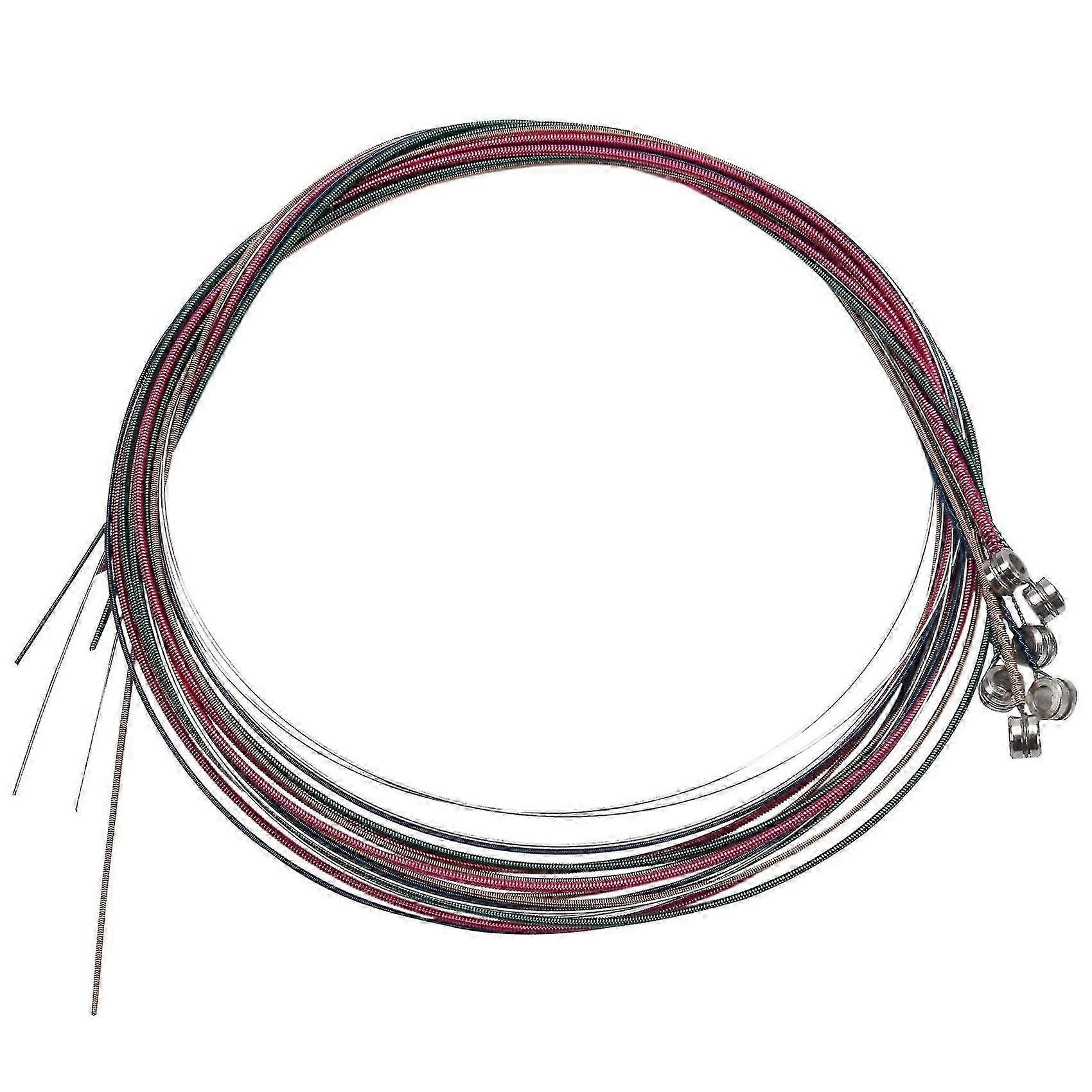 Set Rainbow Colorful Color String pour guitare acoustique