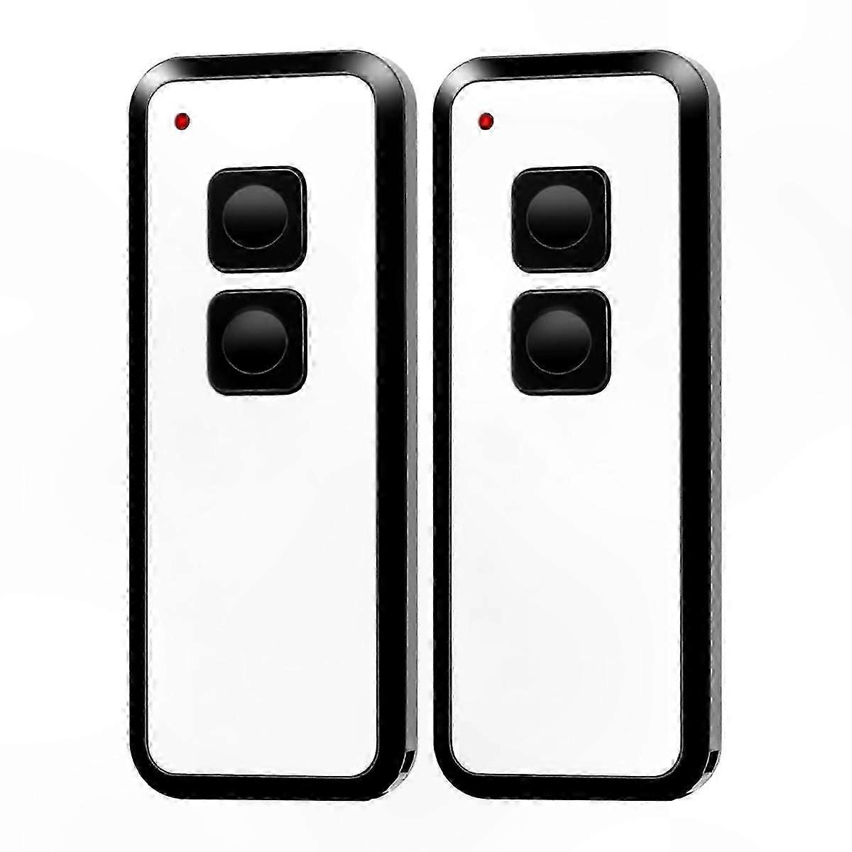 433.92 MHz Wireless Garage Door Remote, Compatible with MAX43-2 and MINI Systems, 2-Pack for Universal Operation