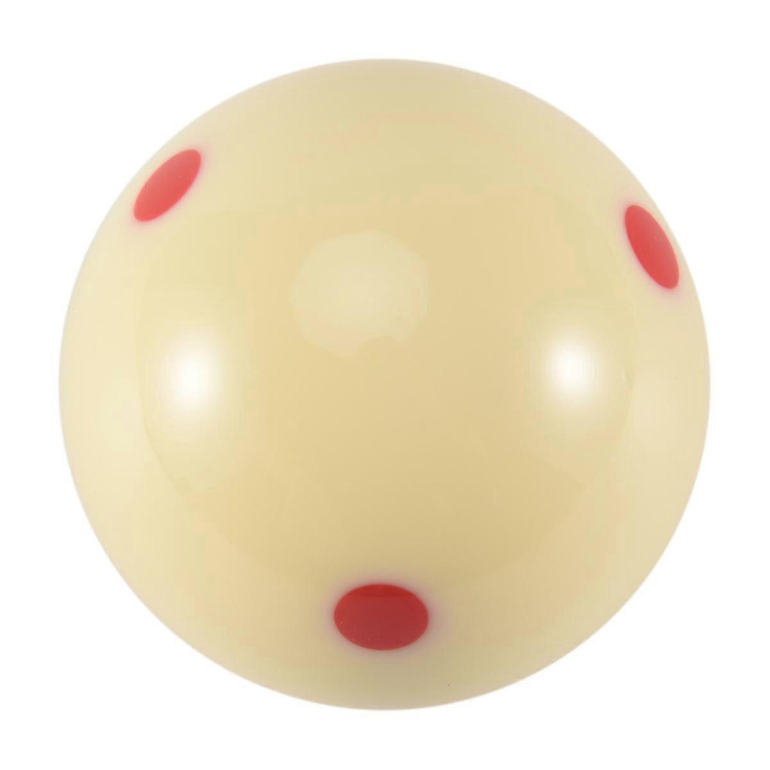 2.25inch 57mm 6 Red Spot Cue Ball Pro Cup Training Practice