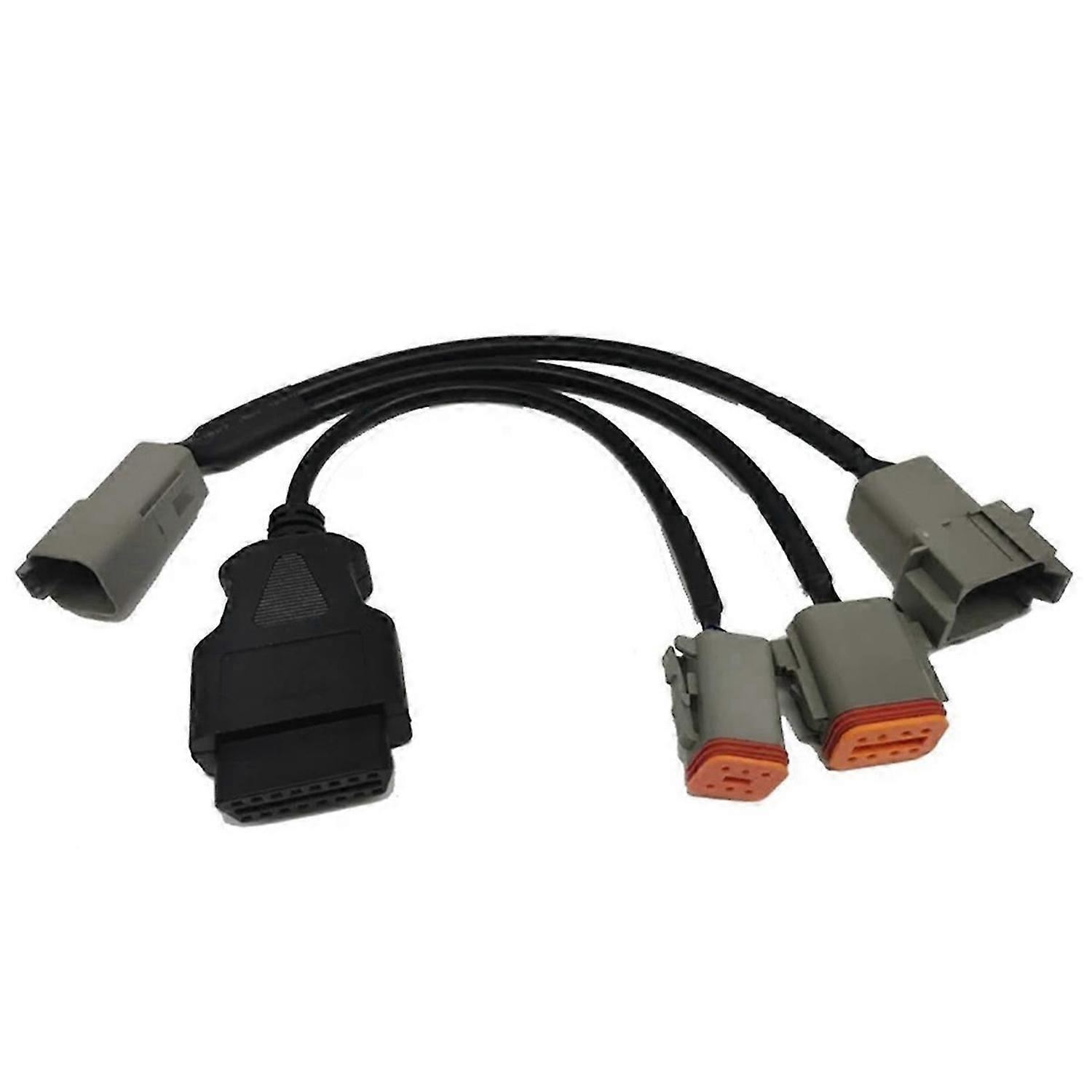 Marine Engine Diagnostic Connect Wiring Obd2 Cable 6 + 8Pin for