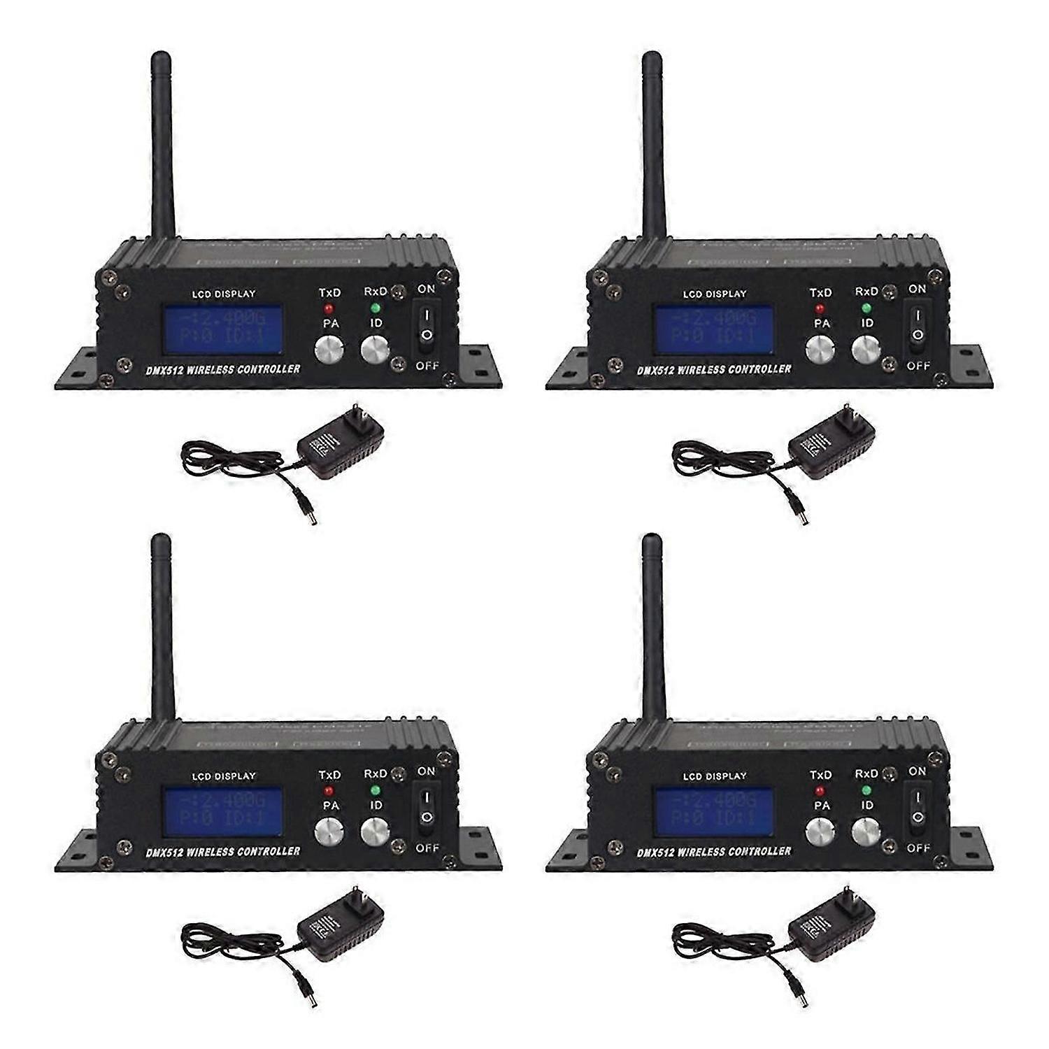 512 Wireless Controller Receiver Transmitter LCD Display -EU Plug