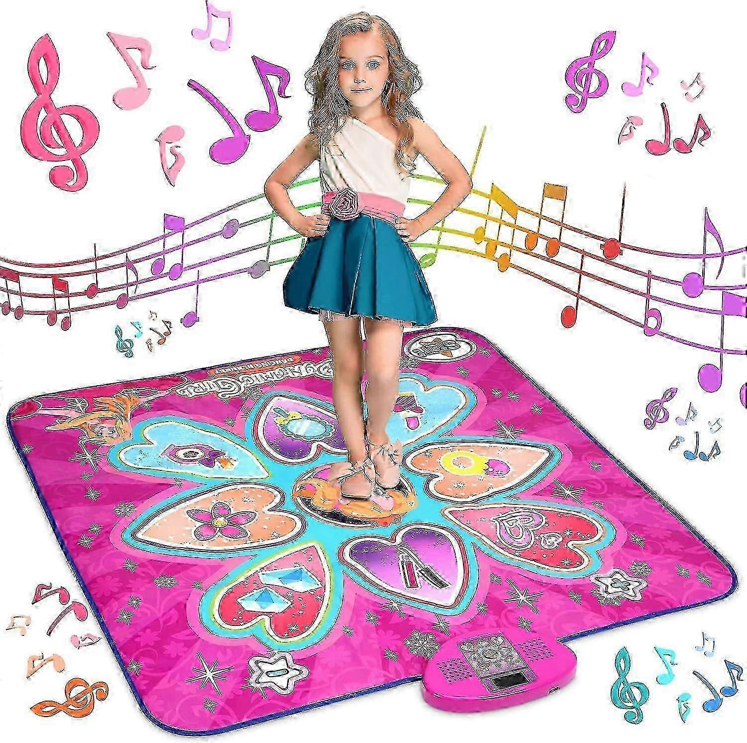 2025 Seller Mat For Kids - 7 Game Modes, 10 Challenge Levels, 10 Built-in Music And Led Lights