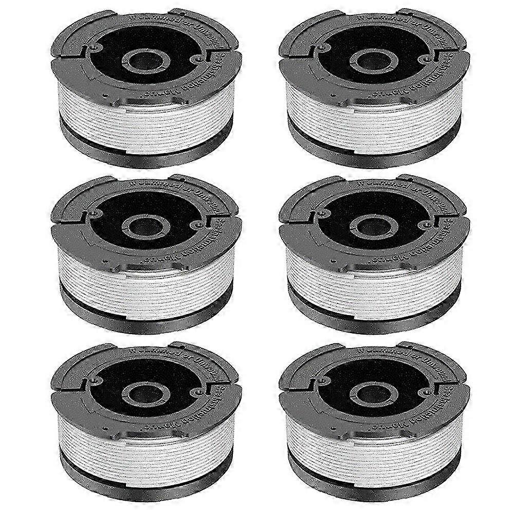 6Pcs Suitable for Black & Decker GH400 / GH500 / GH600 Wire Reels Lawn Mower Spools, AF-100-3ZP