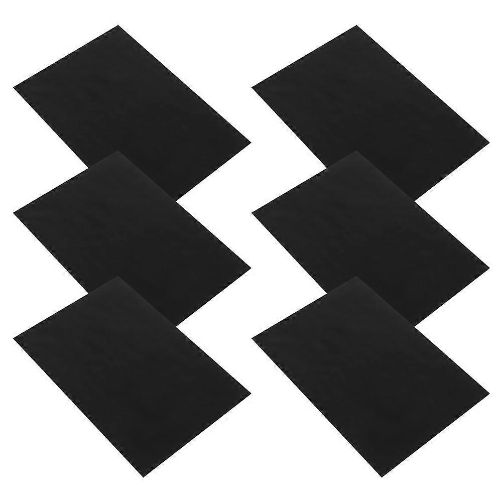 Sand Table Model Materials Black Road Tape for Craft 6 Sheets Adhesive