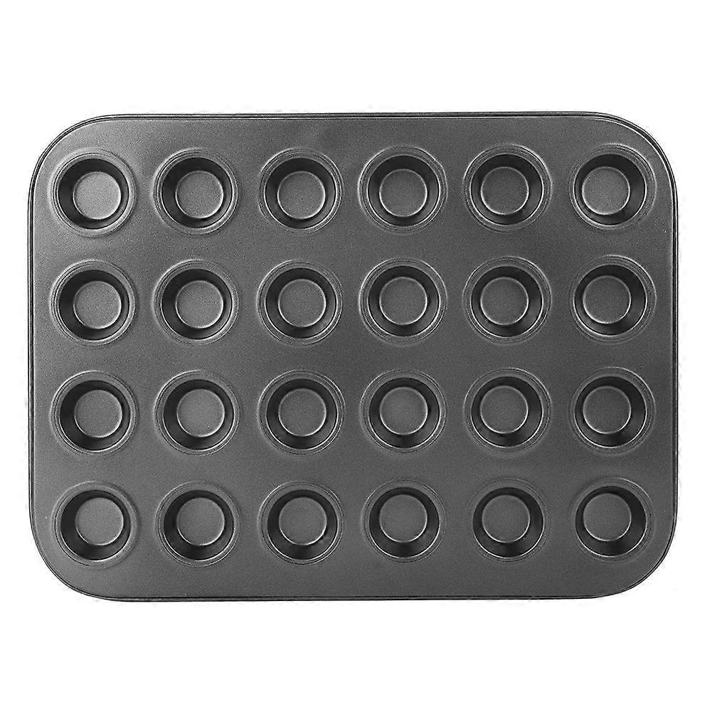 24 Cups Stainless Steel NOn sticky Cake Muffin Egg Tart Baking Pan Mold