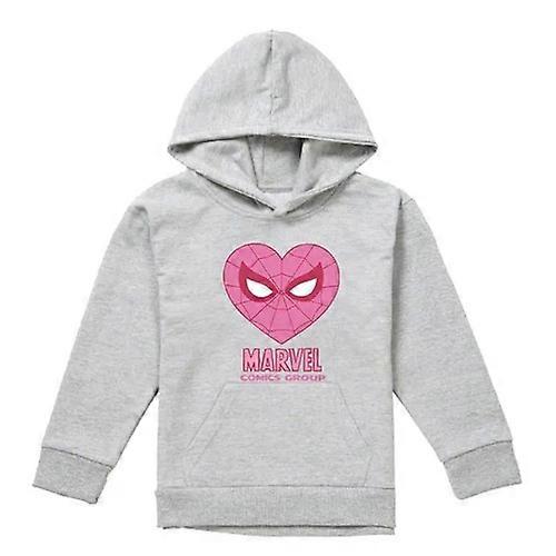 Spider-Man Childrens/Kids Comics Heart Pull Over Hoodie