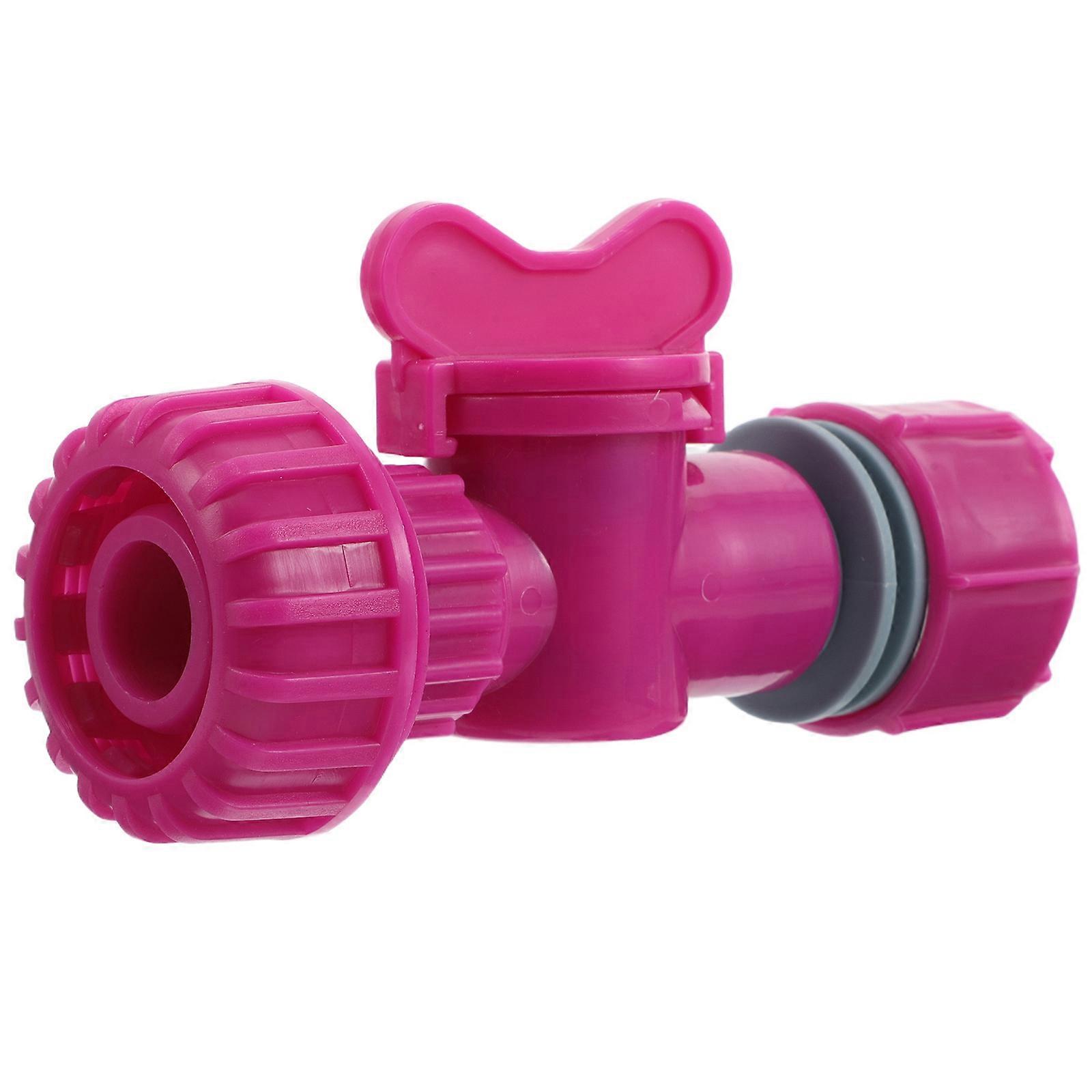 Valve Splitter Dual Way Water Distributor with Quick Connect 3Pcs for Garden Use