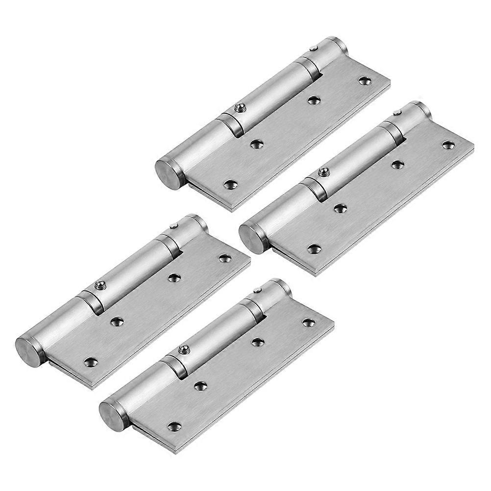 Automatic Door Hinge Stainless Steel Self Closing Spring Loaded 4Pcs
