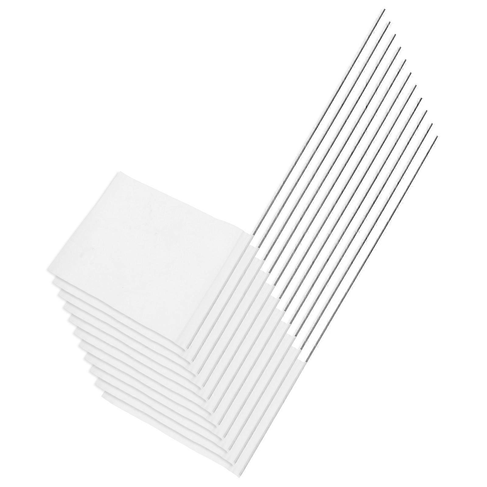 Marking Flags for Lawn Garden Irrigation with Poles 100Pcs Pack